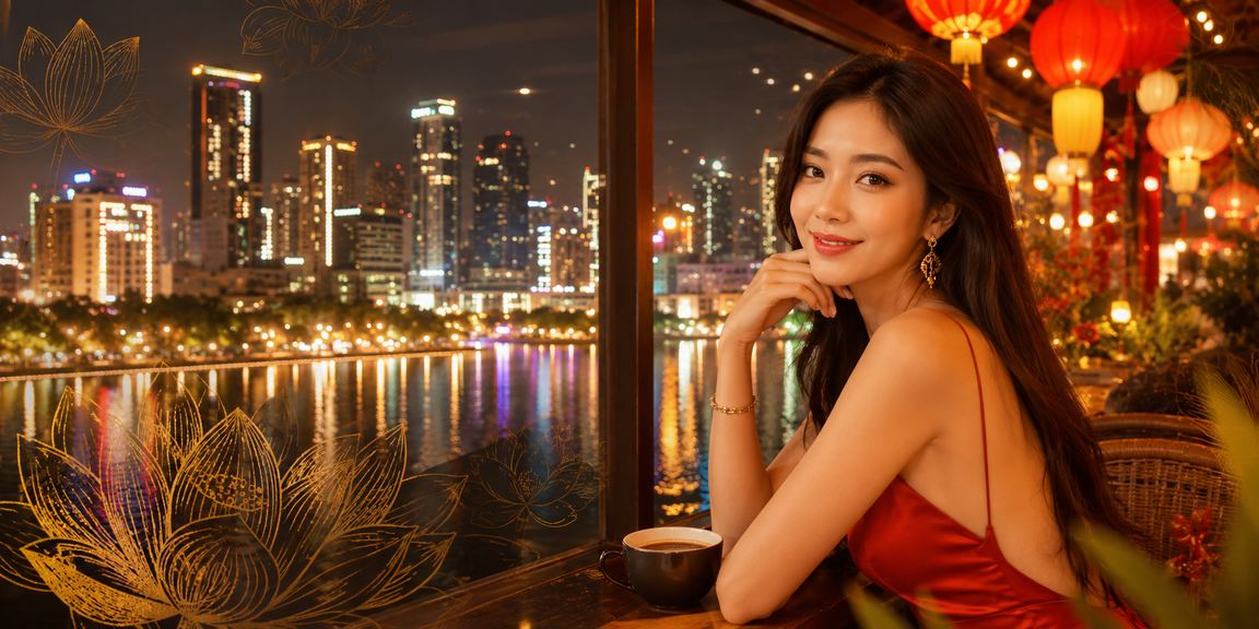 Người chơi tại Hà Nội xem xét thông tin cược lớn qua điện thoại trong quán cà phê