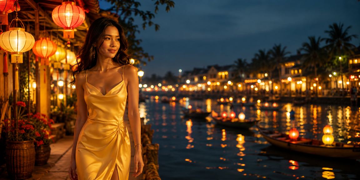 Không khí chợ đêm Hội An và trải nghiệm VIP tại sòng bài trực tuyến